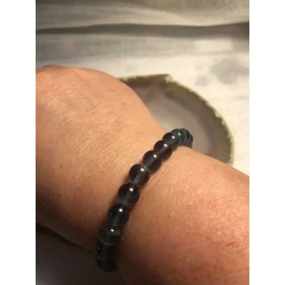 Blue Fluorite Stretch Bracelet